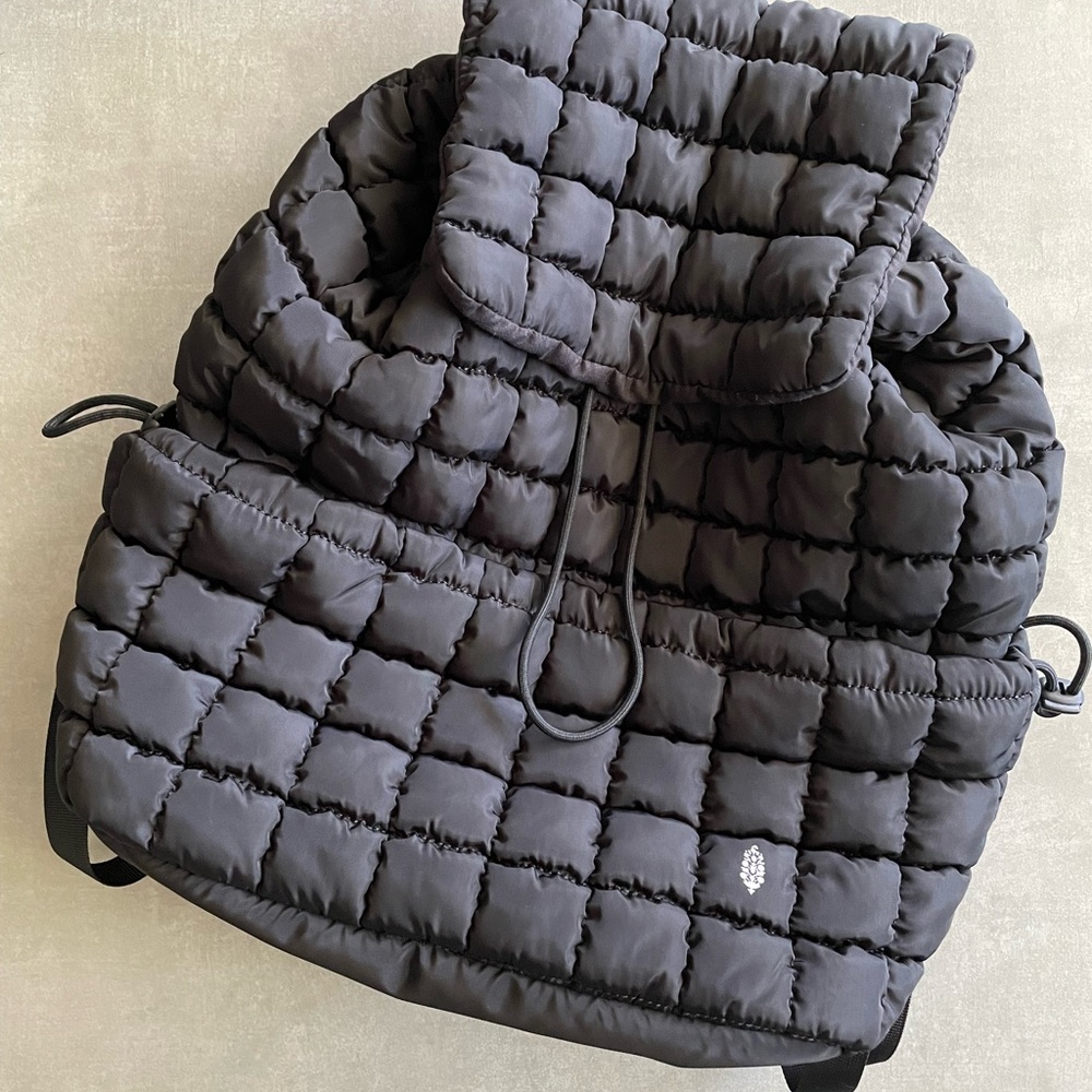 Free People quilted hiker pack